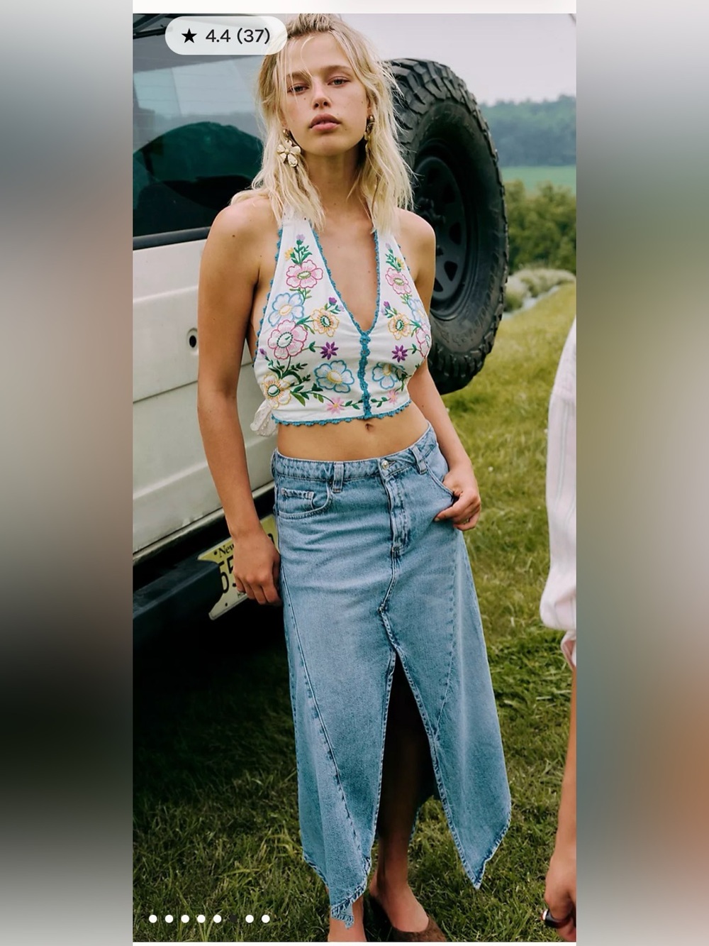 Free People We The Free Aquarius Maxi Skirt. NWT. Free spirit